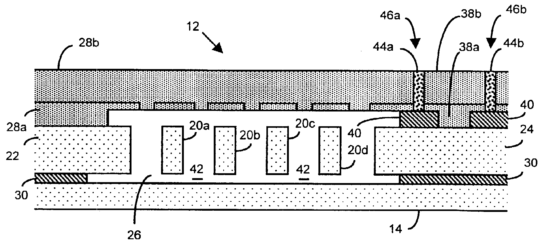 Method of fabricating microelectromechanical systems and devices having trench isolated contacts
