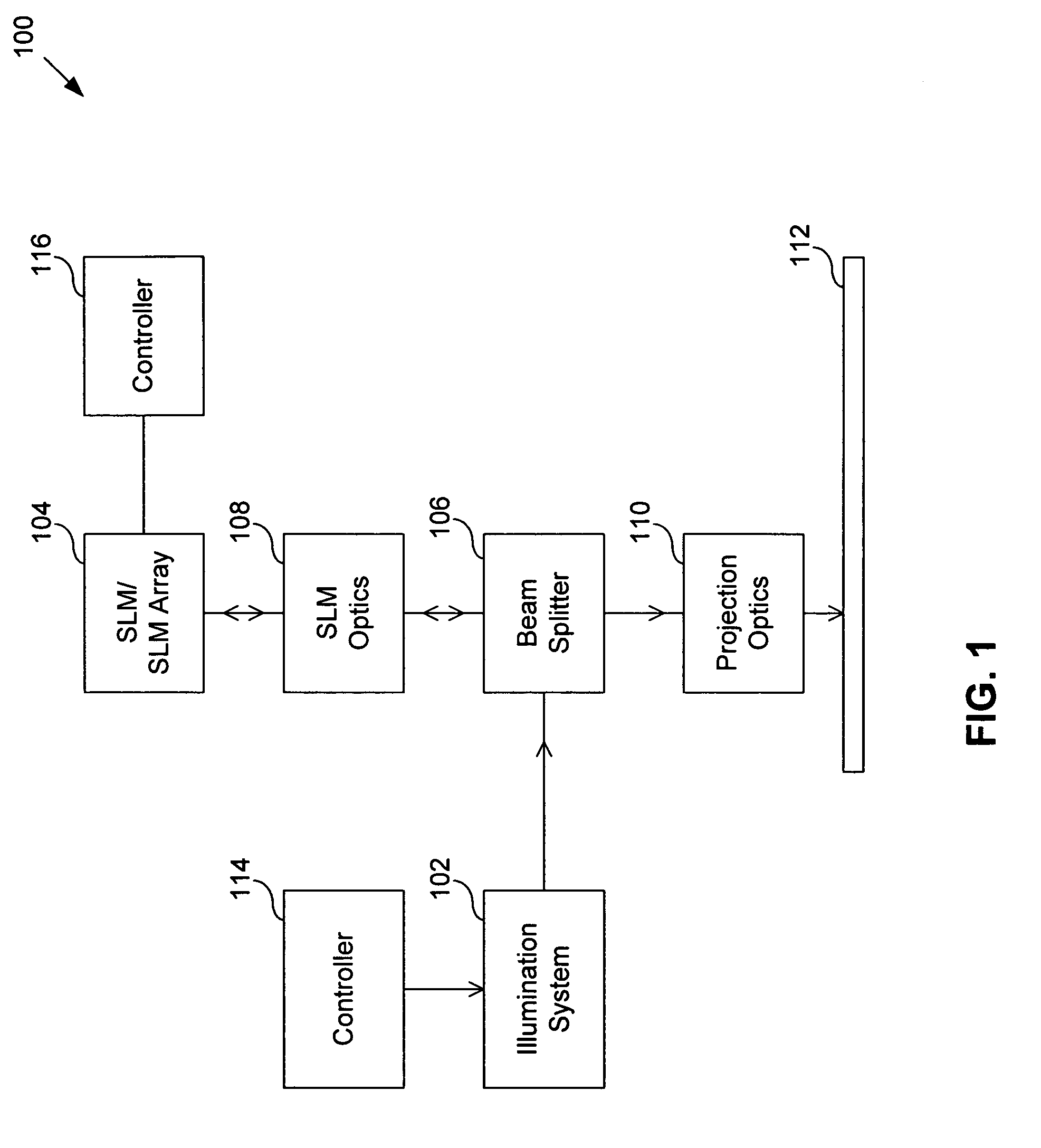 System and method for calculating aerial image of a spatial light modulator