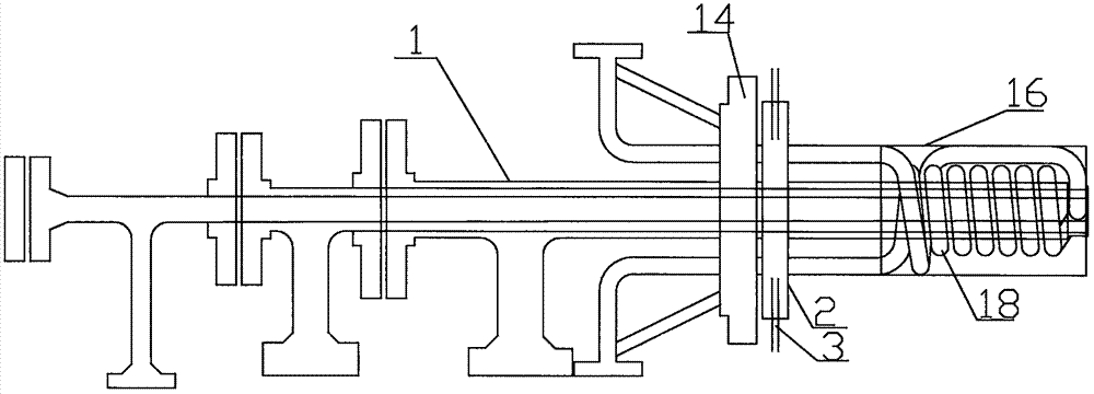 Gasification technology burner protection device and protection method