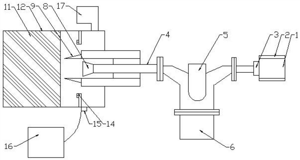 Microwave-assisted rock breaking device and method for simulating moon-based environment drilling process