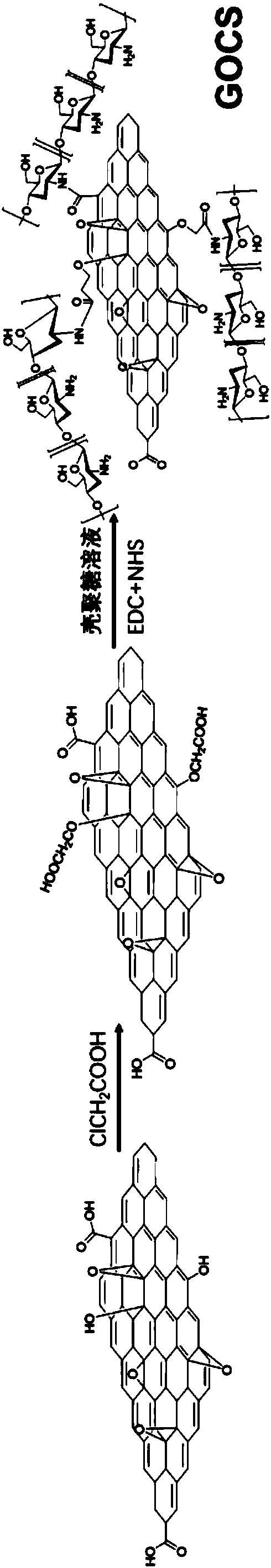 Magnesium alloy material with heparin loaded at surface as well as preparation method and application thereof