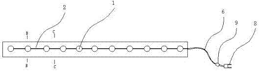 Flexible lamp tube