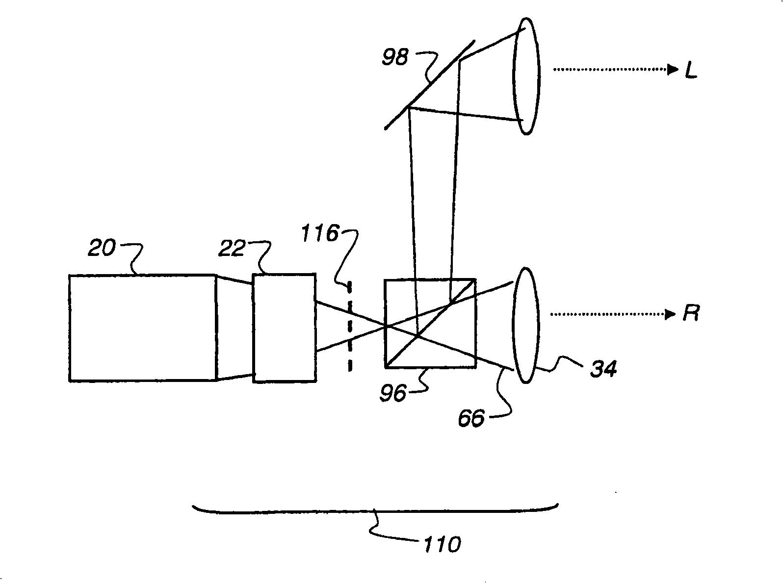 Stereoscopic display apparatus using LCD panel