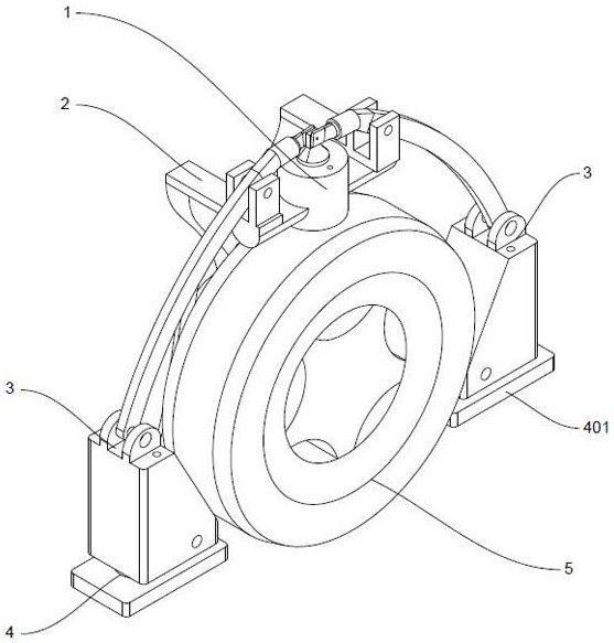 Vehicle automatic wheel block anti-rolling device