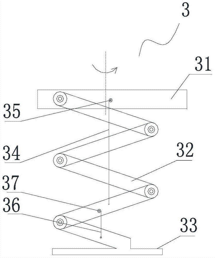 A food delivery device for a restaurant