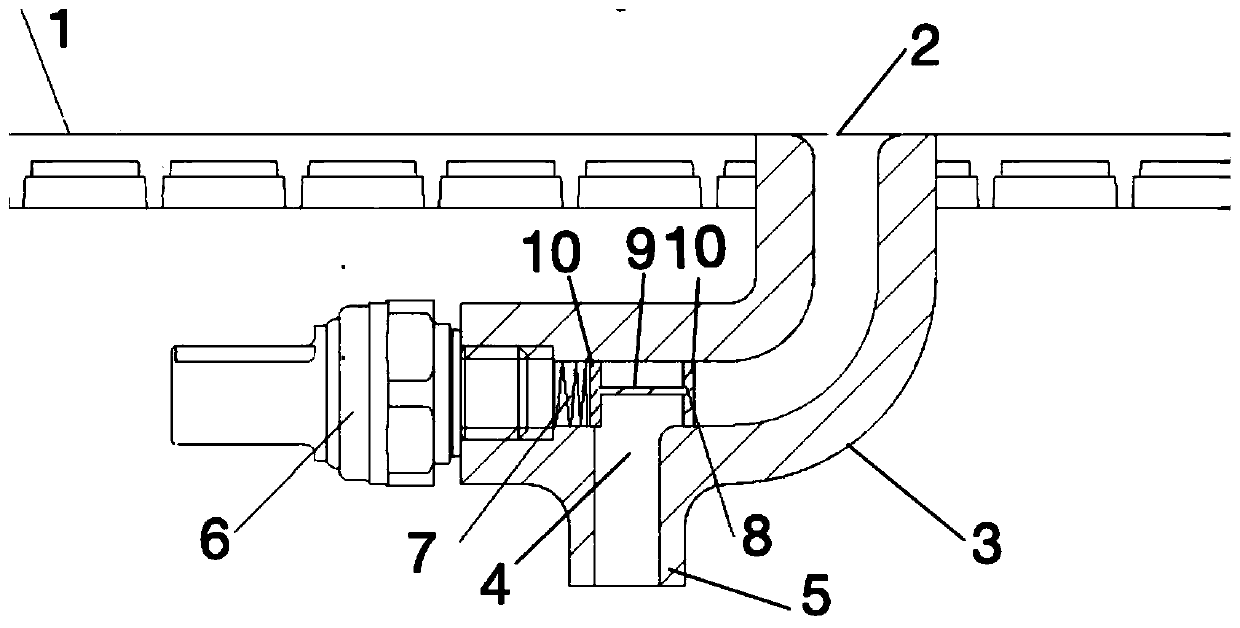 Automatic discharging device for engine oil of engine