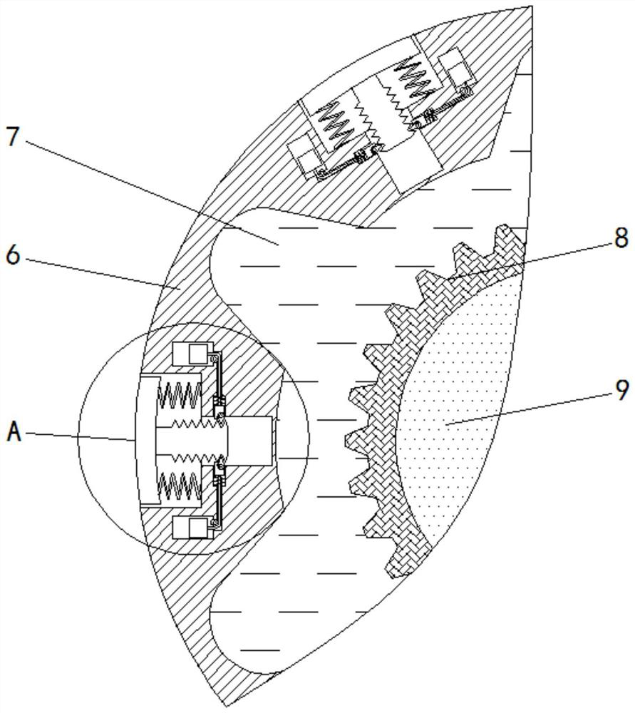 Wallpaper pasting device capable of achieving uniform pasting and preventing bulging