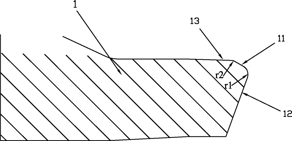 A gas-tight connection structure for oil well pipe