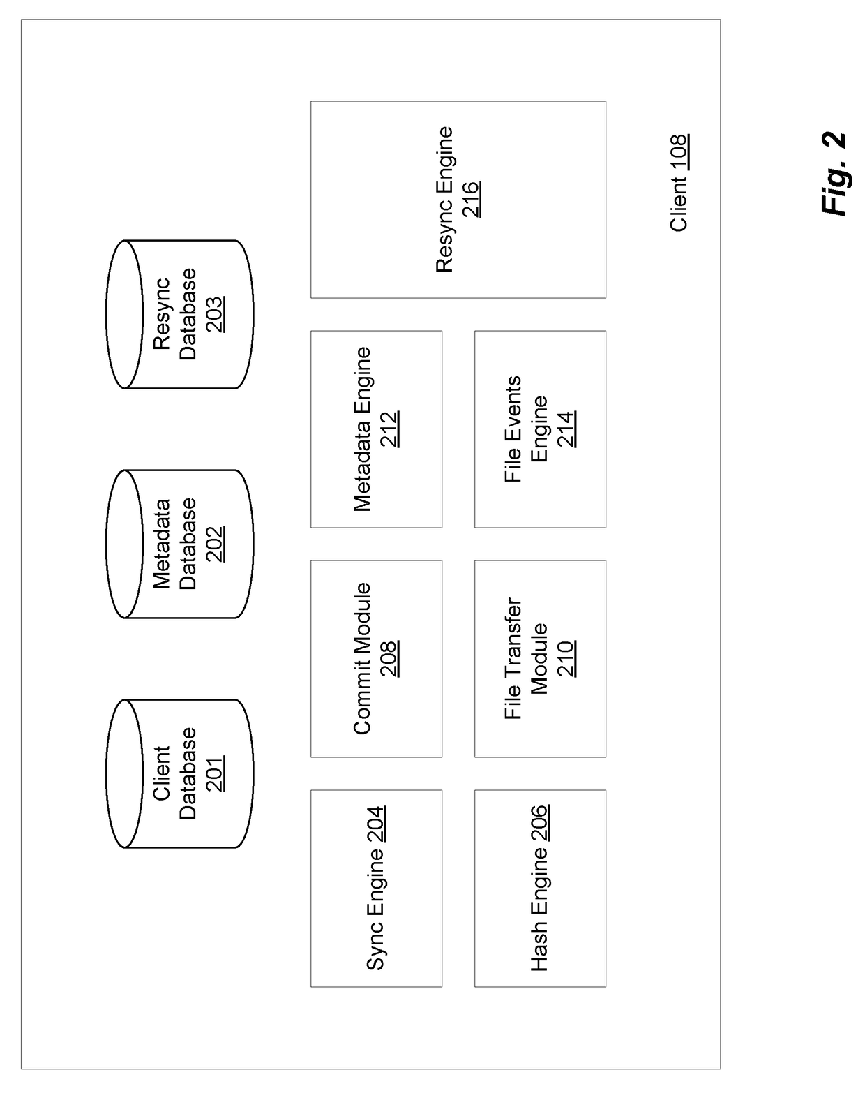 Network folder resynchronization