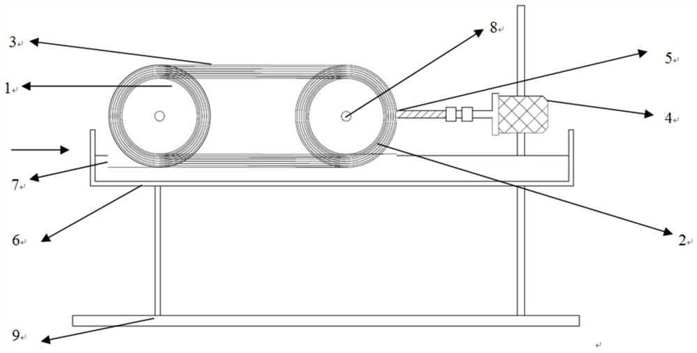 A full-dry loose tube excess length control device