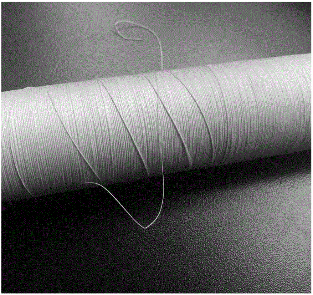 Polyimide nanofiber yarn and preparation method thereof suitable for industrial production