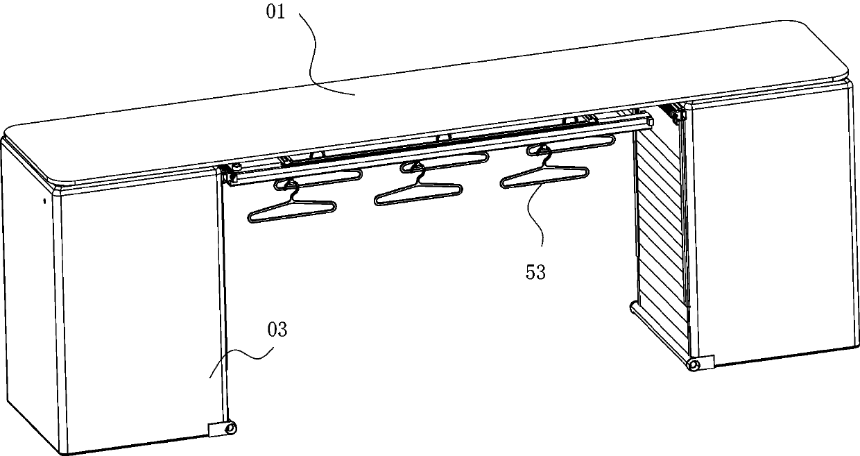 Double-box drying, ironing and caring integrated air drying machine