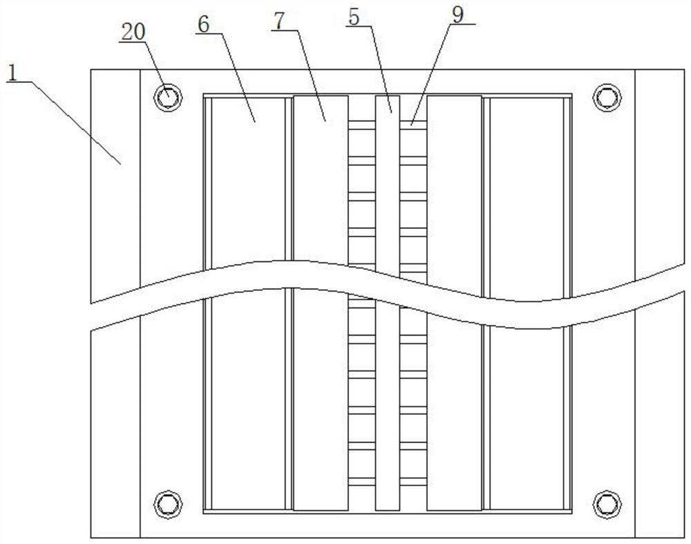 Speed reduction device with adjustable height