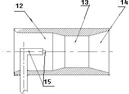 Water vapor rotating jet dust settling device for comprehensive driving working face