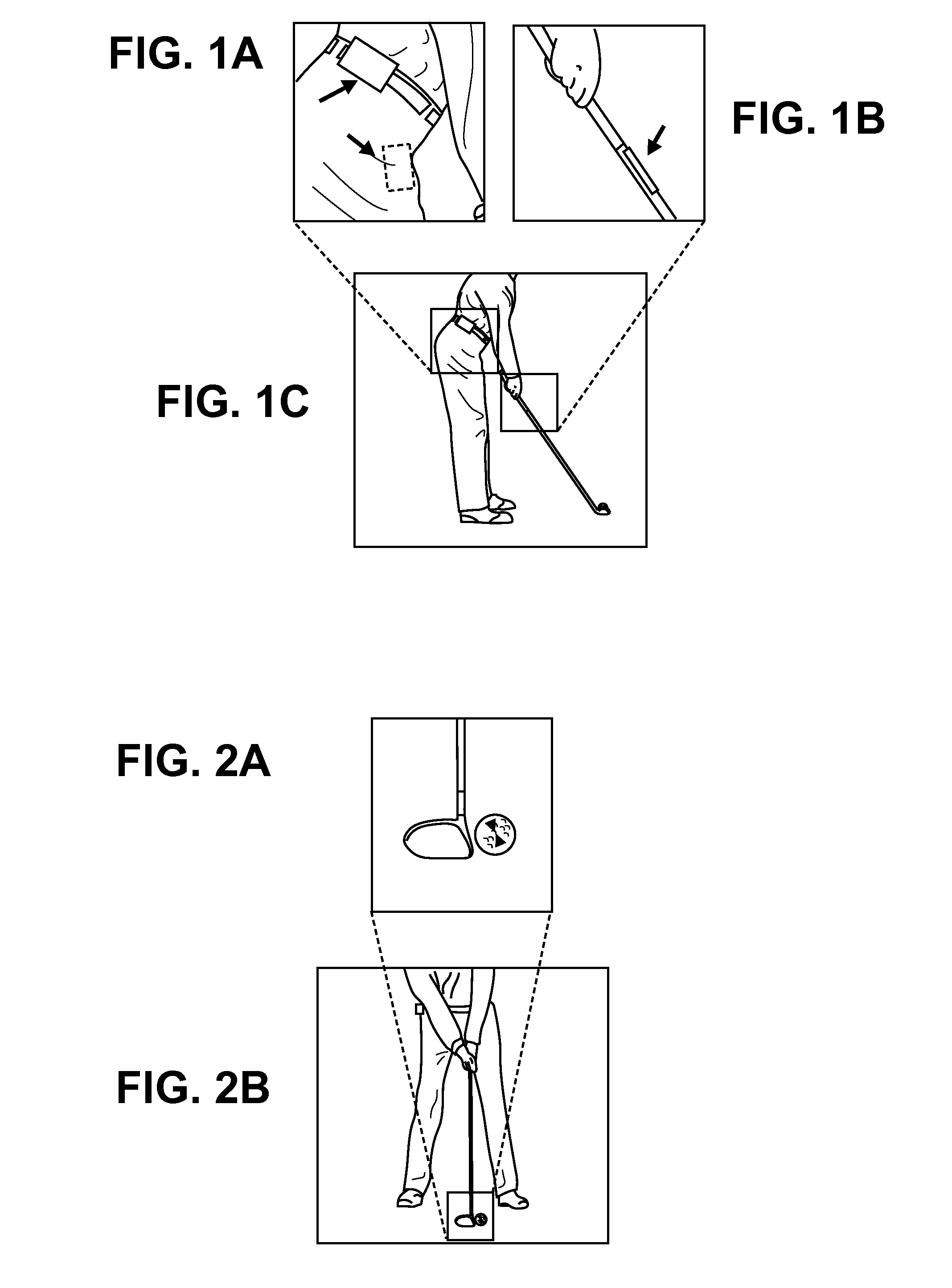Apparatuses, methods and systems relating to automatic golf data collecting and recording