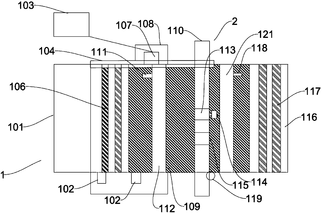 Automatic plate grooving device and plate grooving machining method thereof