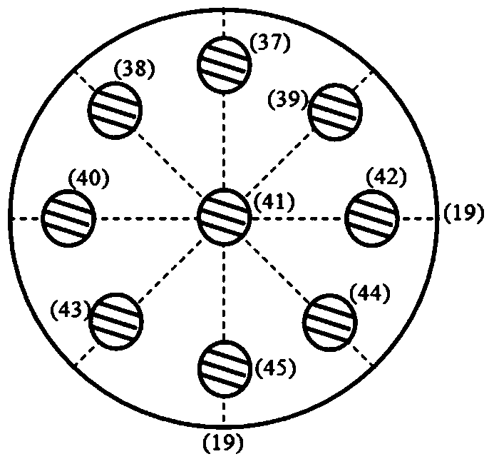 Phase-locked co-point combination of two mirror cavities carbon dioxide laser