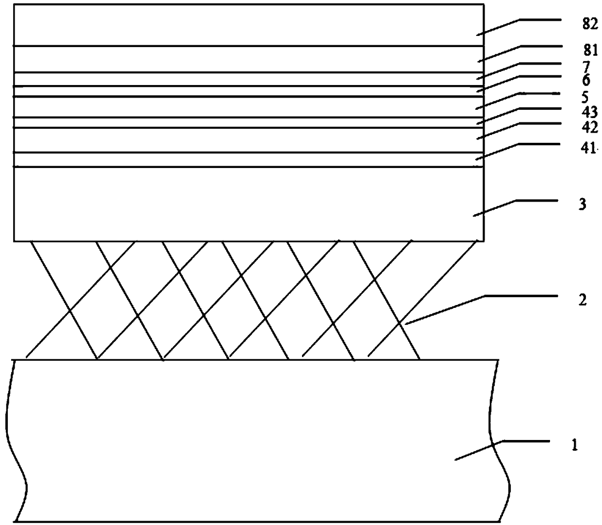Adhesive transparent conductive film for stealth of aircraft cockpit glass and preparation method thereof