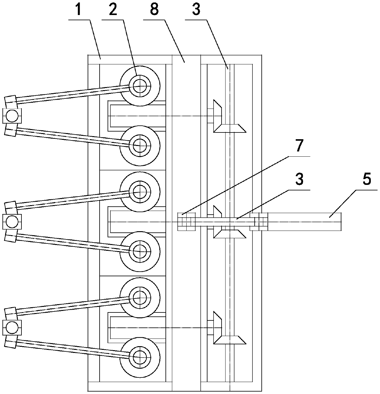 Paper tray grabbing mechanism