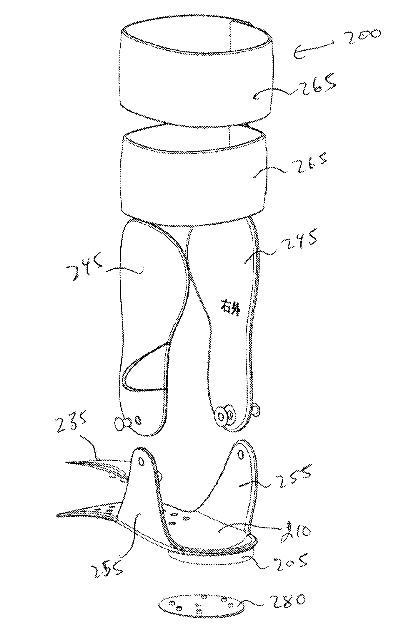 Ankle brace and method of using same