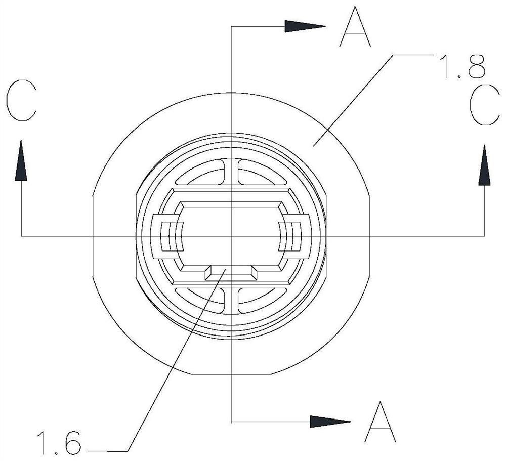 Multi-core optical fiber connector