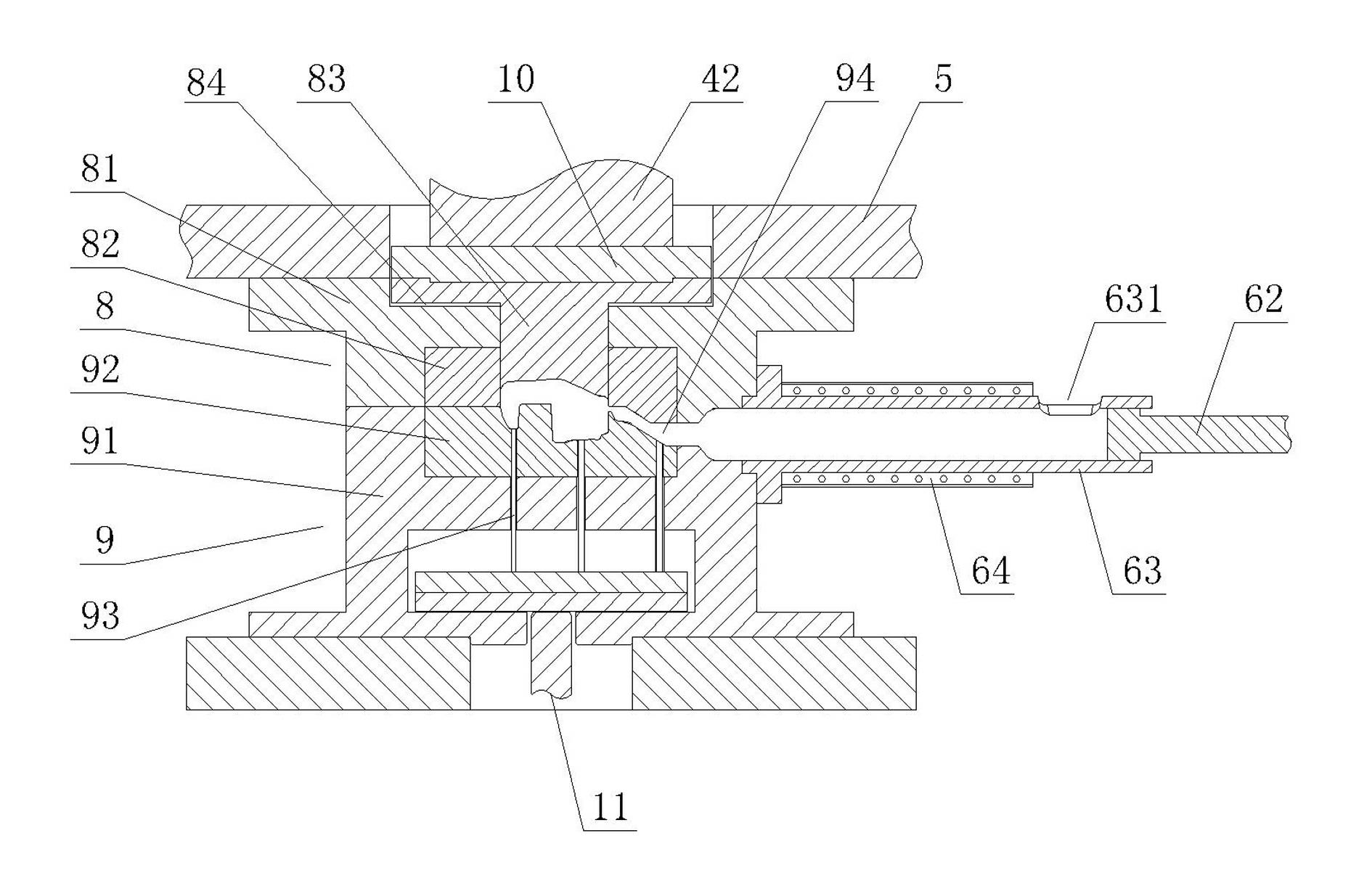 Casting-forging hydropress and method for casting and forging product thereof