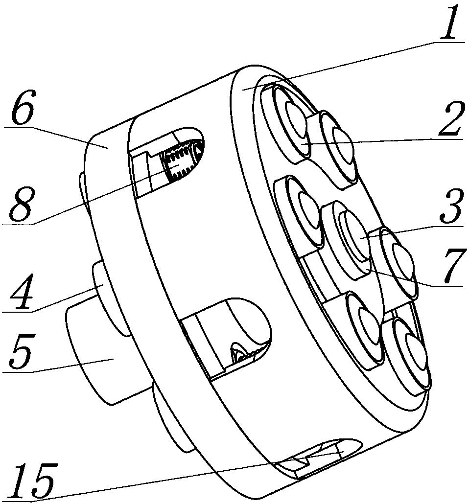 Pneumatic variable stiffness flexible mirror milling support head for real-time thickness measurement