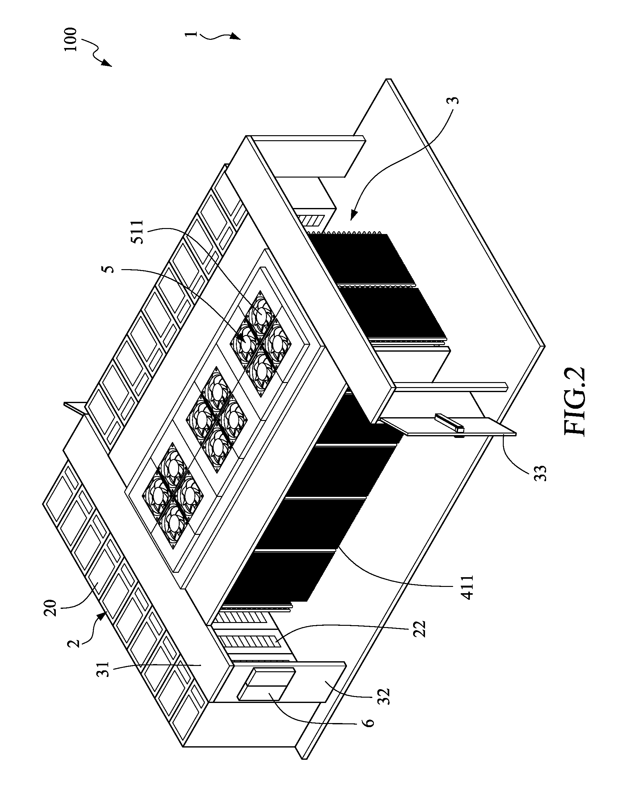 Water-cooled Cooling Apparatus Integrated to Load Devices