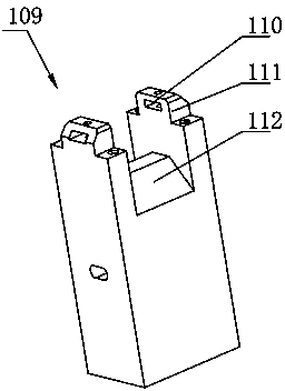 Conveying and transferring mechanism special for lock cylinders