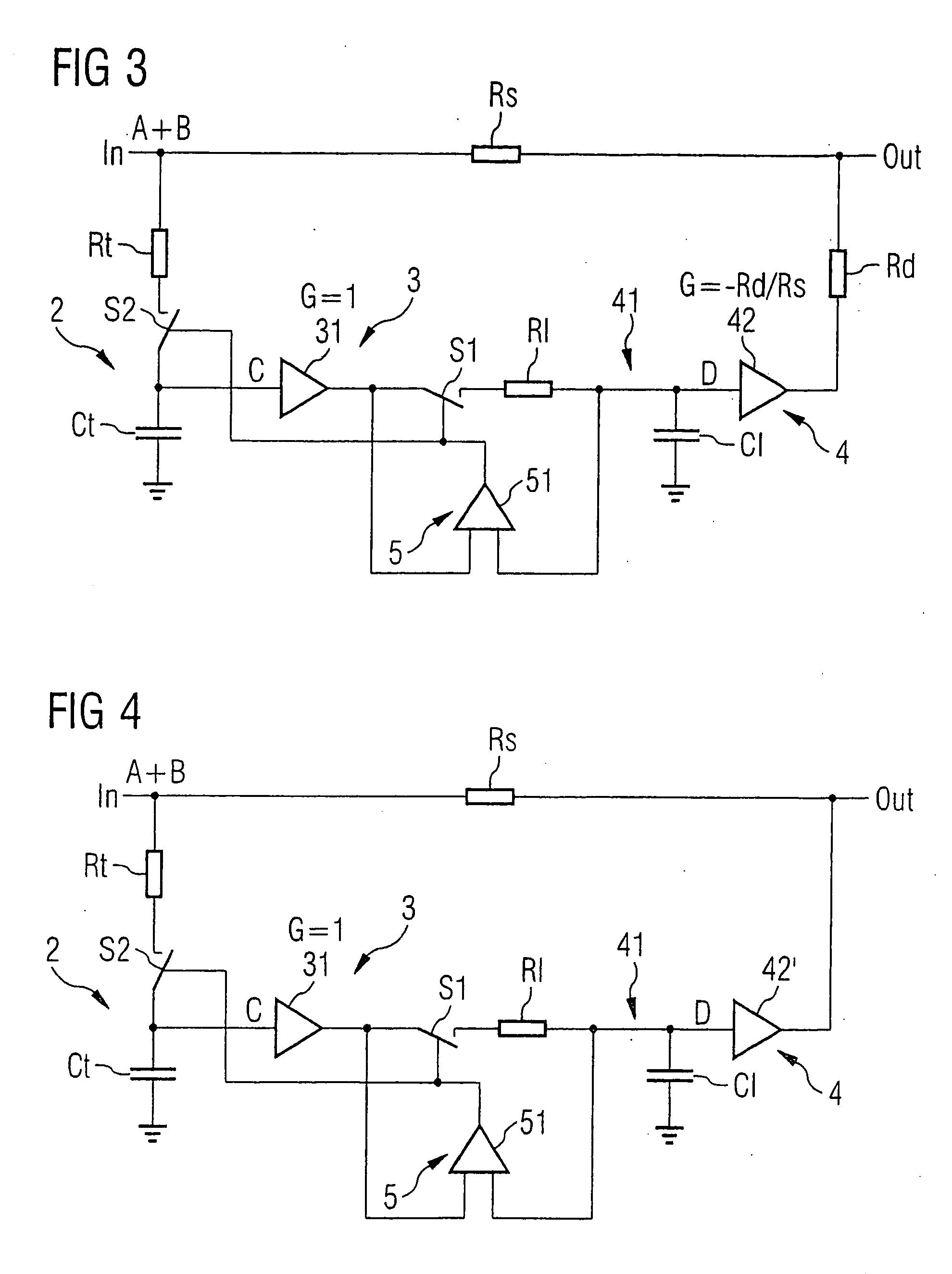 Analog DC compensation