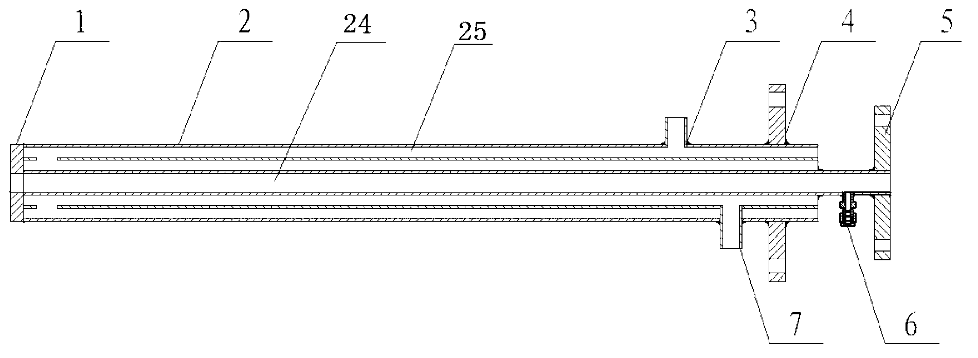 Maintenance-free high-temperature gas sampling probe