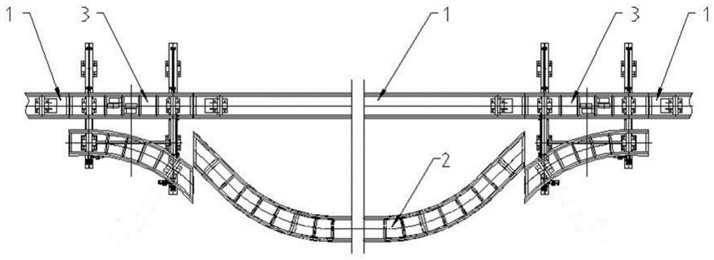 A roller coaster track changing device