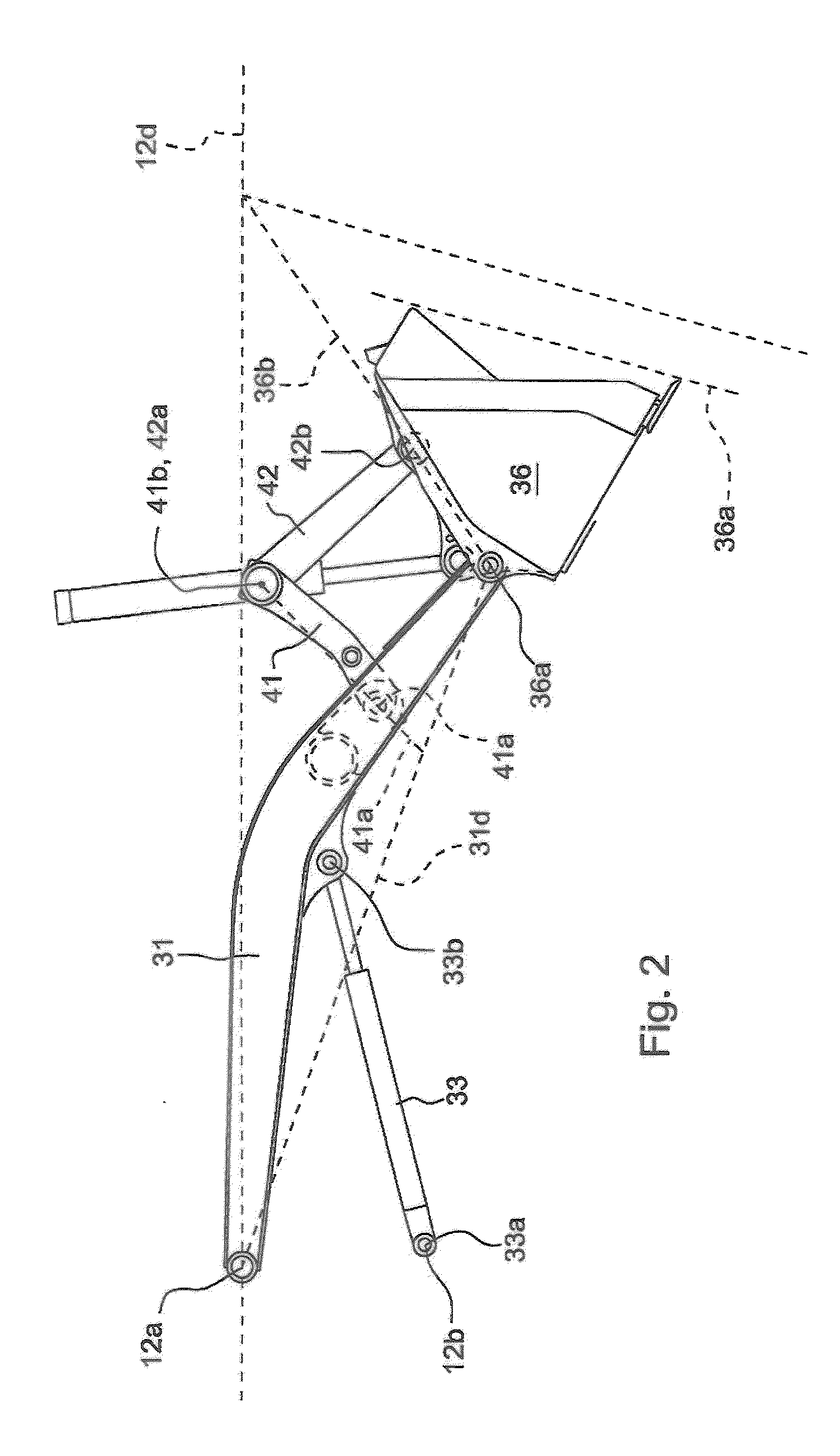 Electronic Parallel Lift And Return To Carry Or Float On A Backhoe Loader