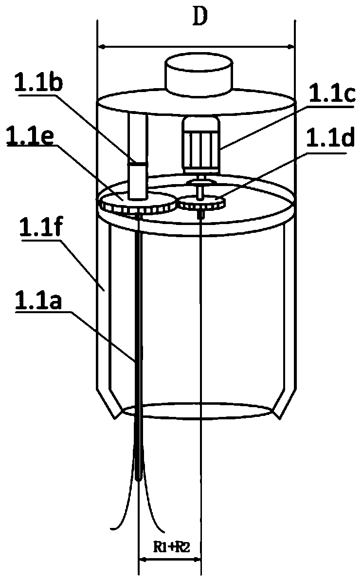 Laser-rotating arc hybrid welding system and its hybrid welding method