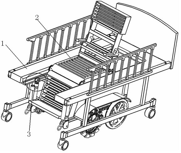 Multifunctional wheelchair bed