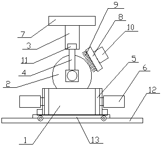 Material roller press for making cement