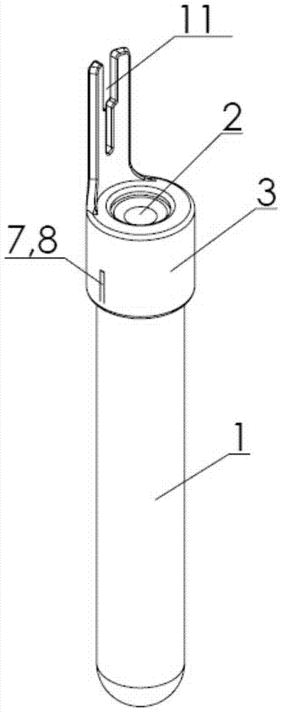 Blood collection tube with adjustable blood transfusion rate