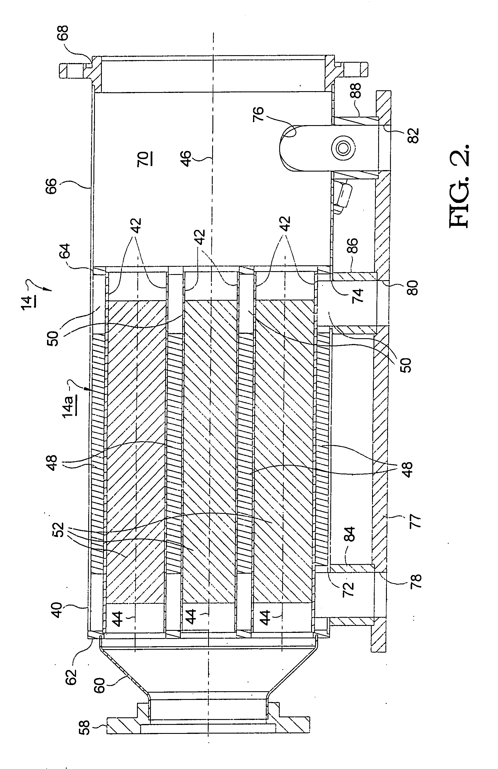 Multi-tube fuel reformer with augmented heat transfer