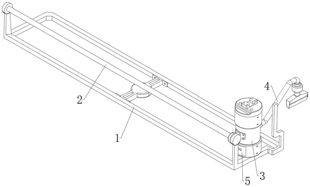 A device for removing dust inside a window pulley slide