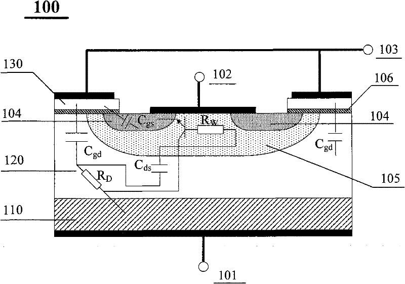 Method for preparing vertical double-diffusion MOS transistor