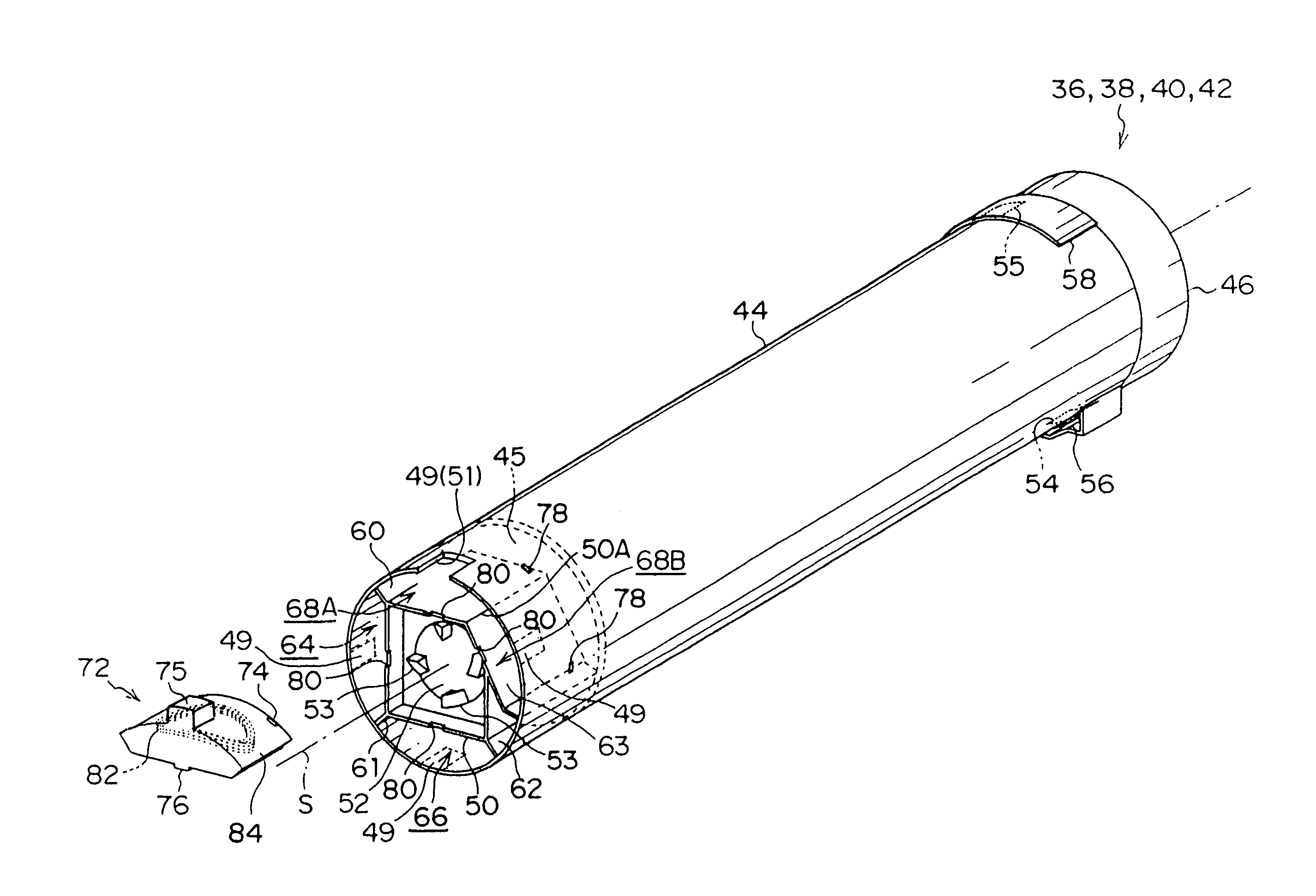 Cartridge, indentification information tag and image forming device