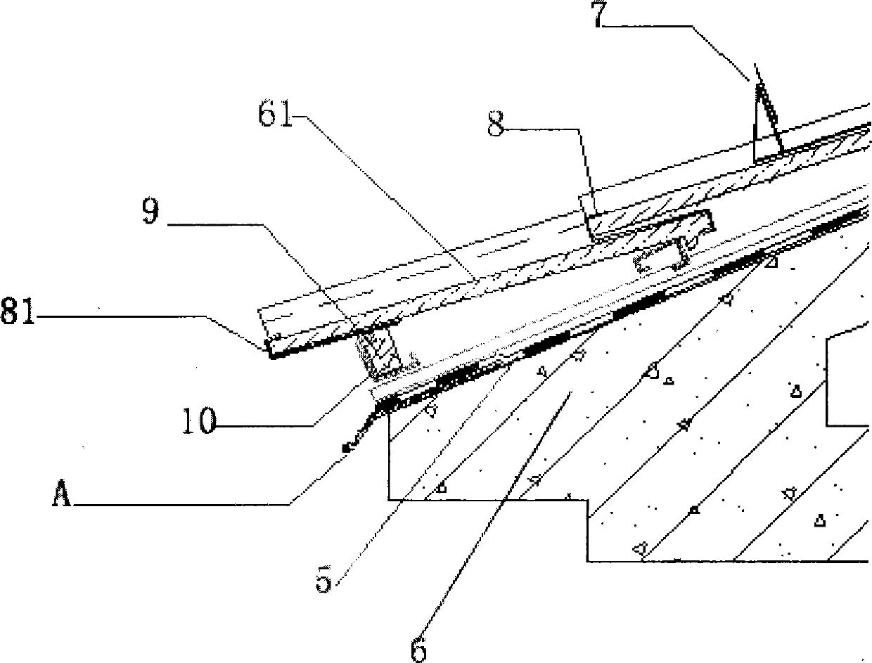 Roof eave flashing batten component and mounting and application method thereof