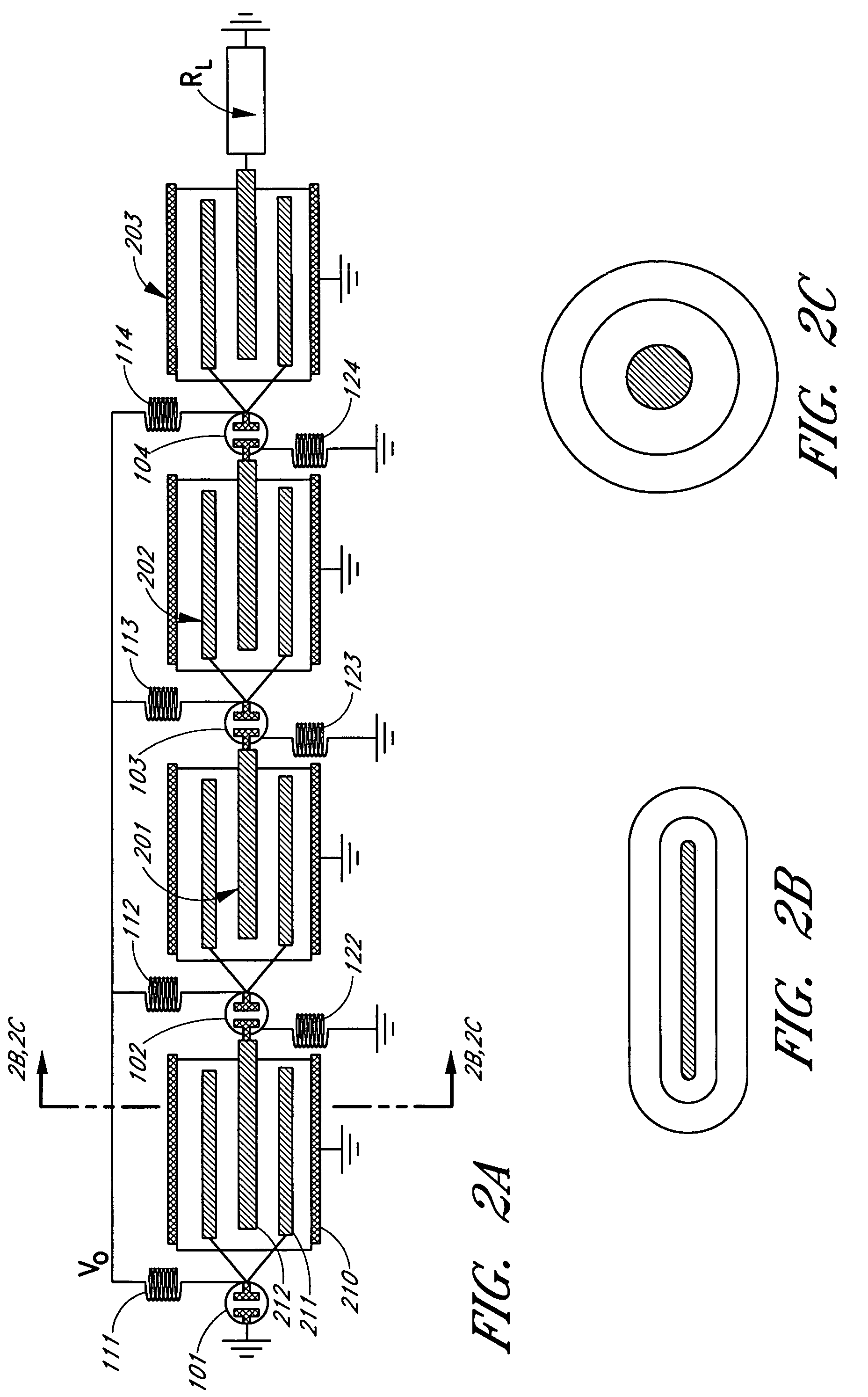 Multi-stage Blumlein