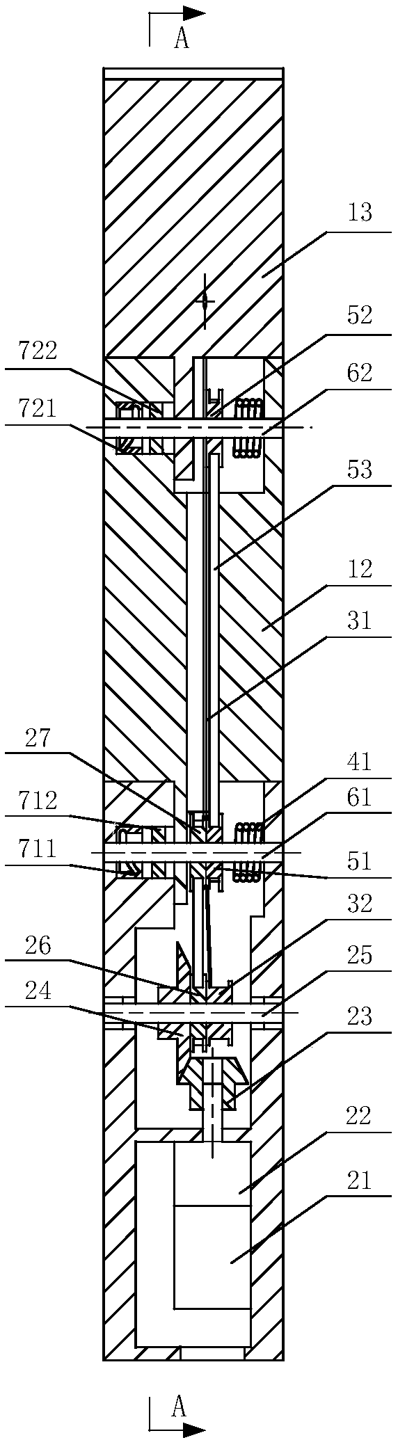 Cam-synchronous locking elastic adaptive robotic finger device