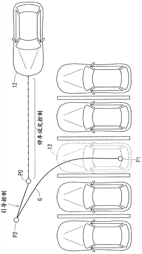 Parking auxiliary device