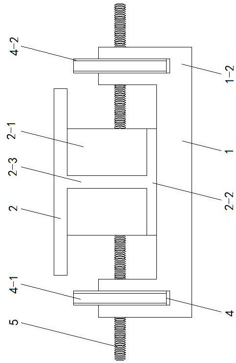 Damping bearing for a bridge