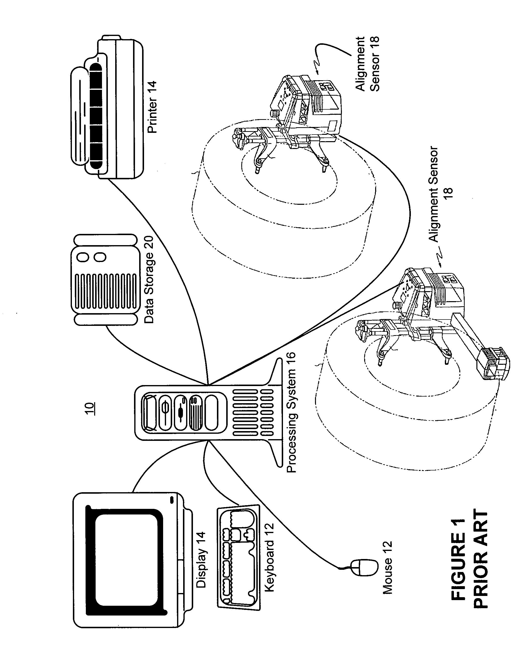 Method and apparatus for wireless networks in wheel alignment systems