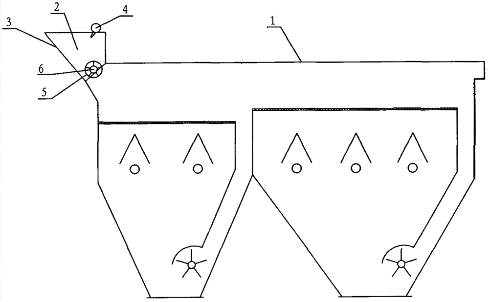 Jigging machine with entered material pretreatment function