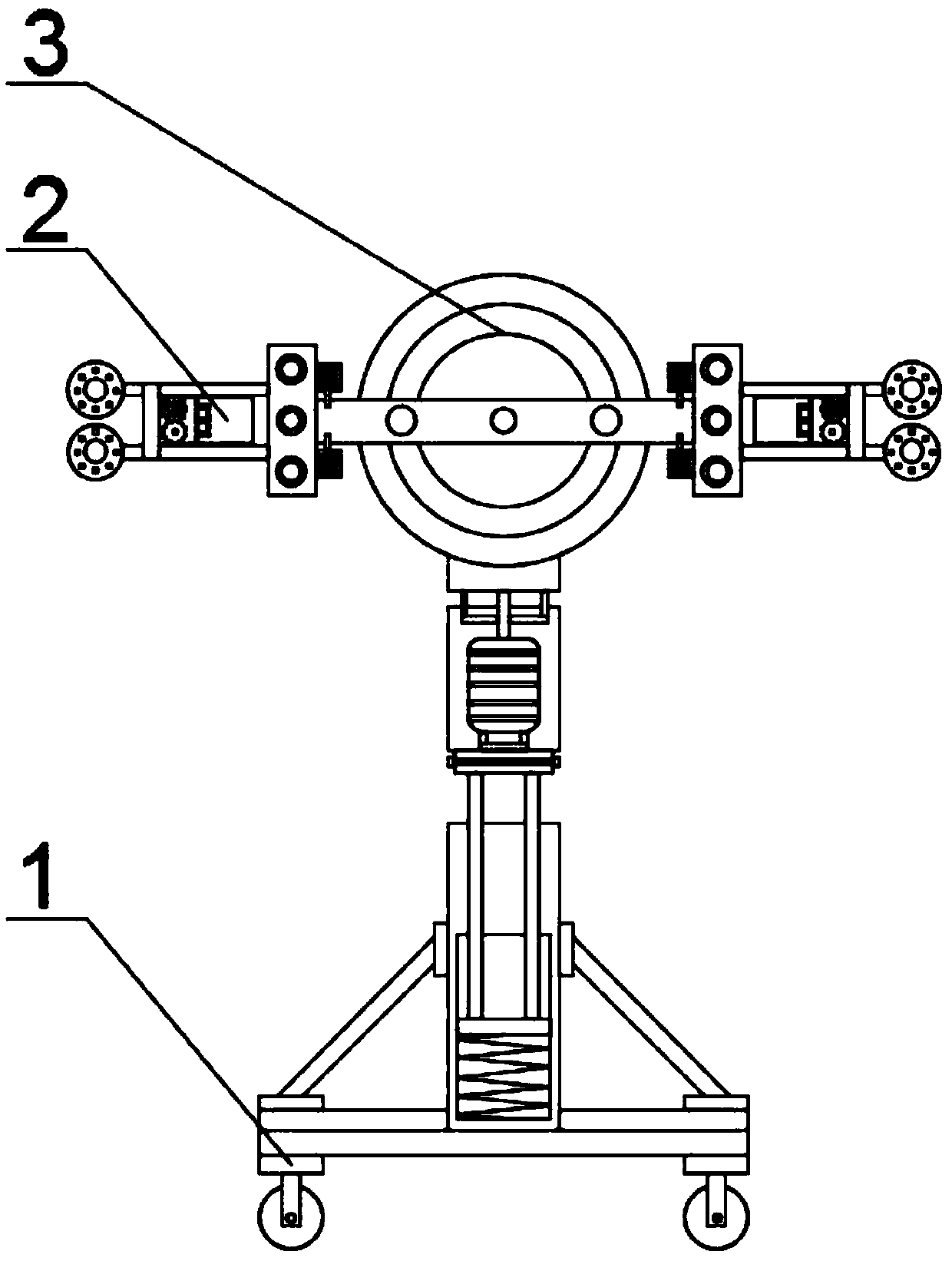 Multifunctional lamp frame device