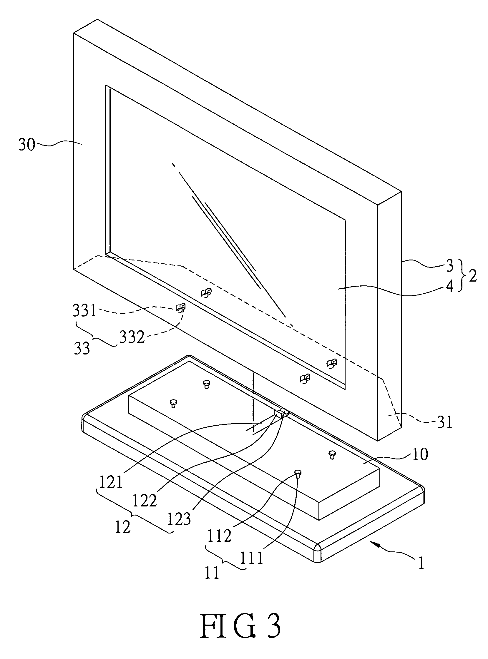 Assembled type of display apparatus